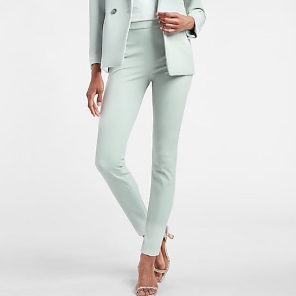 Express High Waisted Twill Soft Skinny Pant Size XXS